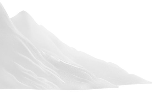 Left mountain decoration